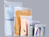 Vente en gros de sacs en plastique à fermeture éclair pour vêtements cosmétiques