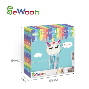 2020 FAI DA TE giocattolo unicorno di arte della parete della parete della decorazione appesa animale del mestiere del giocattolo per i bambini - Product Image 2