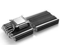 Radiateur à ailettes en aluminium usiné CNC avec tube thermique en cuivre dense de 6 mm haute performance pour le refroidissement des semi-conducteurs