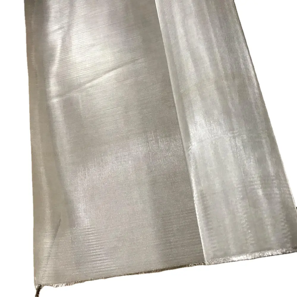 Hot Selling 50 80 100 Mesh 99.99% Silver Wire Fabric /Pure Silver Mesh