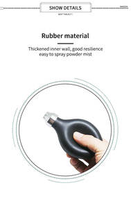 Bouteille de pulvérisation de poudre de Salon de coiffure rechargeable barbier barbier barycut talc conteneur outil de coiffage accessoires outils accessoires - Product Image 5