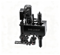 Machine à riveter électrique à alimentation automatique servo haute stabilité, cœur PLC, tension 110-220V, rivets aveugles en acier inoxydable 4,8 mm