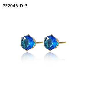 ต่างหูแฟชั่น PE2046 สำหรับผู้หญิง เครื่องประดับคุณภาพสูง - Product Image 6