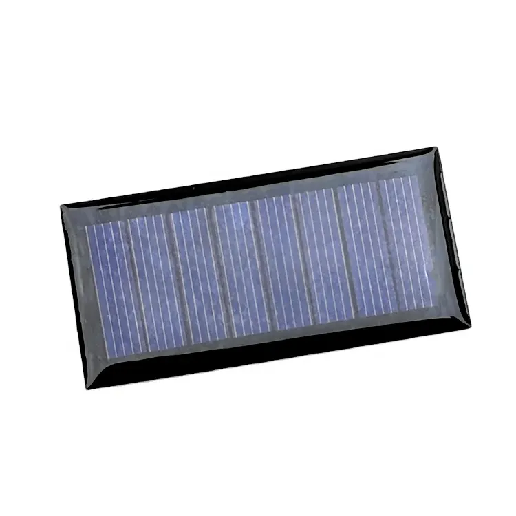 Chargeur portatif léger de panneau solaire des panneaux solaires 4V de silicium ZW-7034 le mini panneau solaire époxyde fait sur commande 0.26W