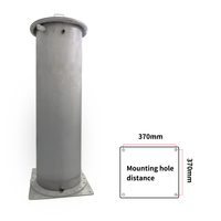 Générateur d'ozone industriel 1000g/h pour le traitement de l'eau, refroidissement par eau du moteur, décharge à corona au quartz réglable pour l'élimination des bactéries