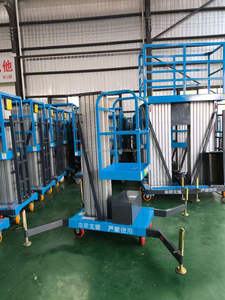 Plataforma de elevación aérea de un solo mástil <span class=keywords><strong>para</strong></span> la opción de manejo de decoración de pisos de Edificios - Product Image 4