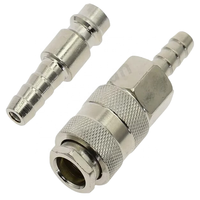 Raccords Euro 2 pièces raccords de tuyau gonflables 8mm queue de Rat coupleur rapide compresseur raccord de tuyau Inserts à des prix favorables