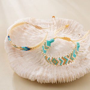 Nouveau bracelet en perles tressées Miyuki fait à la main pour femmes - Product Image 4