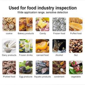 Machine de détection de métaux industrielle précise pour aliments surgelés pour la détection de corps étrangers pâtisseries plateaux à viande feuille d'aluminium de poulet - Product Image 6