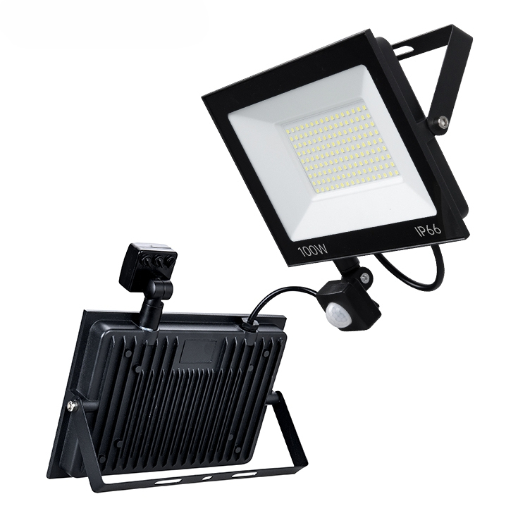 Motion Sensor Flood Lights Outdoor Induction LED Lamp Waterproof Spotlight Sensor Security Floodlight for Backyard Garage Patio
