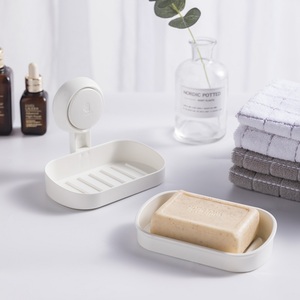 TAILI <span class=keywords><strong>Porte</strong></span>-éponge à <span class=keywords><strong>ventouse</strong></span> avec support de stockage de perçage sans vidange <span class=keywords><strong>Ventouse</strong></span> sous vide <span class=keywords><strong>Porte</strong></span>-<span class=keywords><strong>savon</strong></span> de douche - Product Image 2
