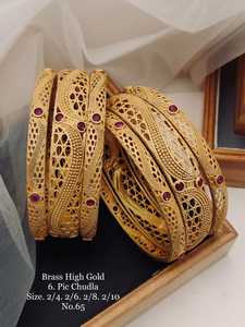 Gelang perhiasan pengantin <span class=keywords><strong>India</strong></span> kualitas Premium dengan gelang emas desain kustom dari ekspor <span class=keywords><strong>India</strong></span>