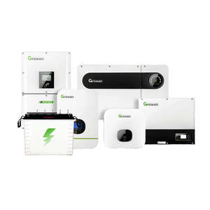 Inversor Solar Híbrido <span class=keywords><strong>Growatt</strong></span> MIN <span class=keywords><strong>5000TL</strong></span>-<span class=keywords><strong>XH</strong></span>-US de 5kW con Tecnología MPPT, Entrada de 400V, Eficiencia del 98.2%, Monofásico - Product Image 1