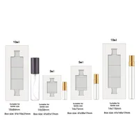 Boîtes en papier YZ, boîtes cadeaux personnalisées pour flacons de parfum vaporisateur de 3 ml, 5 ml, 10 ml, adaptées aux soins de la peau, comme emballage cadeau haut de gamme
