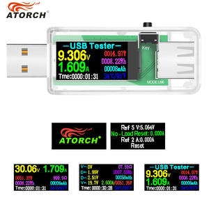 U96 ATORCH USB tester 13 en 1 DC <span class=keywords><strong>Digital</strong></span> <span class=keywords><strong>volt</strong></span>ímetro <span class=keywords><strong>amperimetro</strong></span> voltaje corriente <span class=keywords><strong>volt</strong></span>ímetro amperímetro detector cargador de Banco de energía - Product Image 5