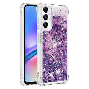Funda de Teléfono con Purpurina y Arena Movediza para Samsung S24FE, Funda Protectora Antigolpes para Teléfono Móvil Google <span class=keywords><strong>Honor</strong></span> Xiaomi - Product Image 1