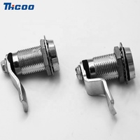 Serrure à came à quart de tour en alliage de zinc, loquet de compression haute sécurité pour armoires industrielles et équipements ferroviaires