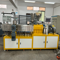Machine d'extrusion à double vis ZS-433, machine de granulation plastique, extrudeuse de compostage pour le traitement des matériaux