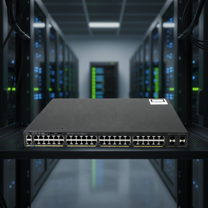 Commutateur d'entreprise <span class=keywords><strong>C1000fe</strong></span>-<span class=keywords><strong>24p</strong></span>-<span class=keywords><strong>4g</strong></span>-<span class=keywords><strong>l</strong></span> avec 2 ports Fast Ethernet 10/100, PoE 195W et 2 modules SFP Gigabit Ethernet pour liaisons montantes - Product Image 3