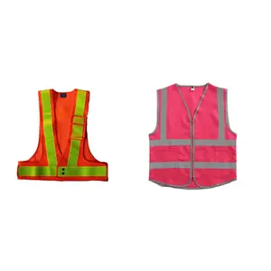 EN471 high visibility retro reflective bicycle safety jacket for bike motor cycling hi vis security guard uniforms fishing vest