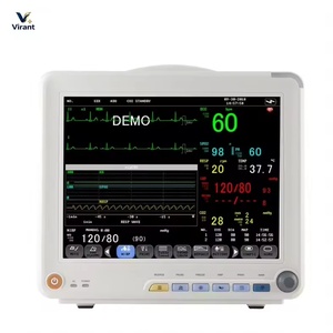 Monitor Veterinario Portatile Multifunzione con Display ad <span class=keywords><strong>Alta</strong></span> Definizione, Rilevatore in Tempo Reale di Frequenza Cardiaca <span class=keywords><strong>e</strong></span> <span class=keywords><strong>Pressione</strong></span> Sanguigna - Product Image 1