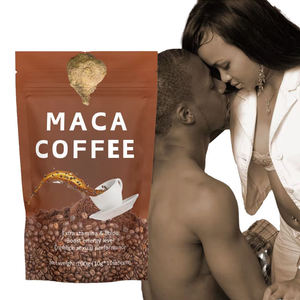 Café Instantáneo de Maca y Ginseng de Marca Privada para Hombres, Potente Impulso de Energía Masculina, Sabor Suave, Hierbas Naturales para la Fertilidad, Caja - Product Image 1