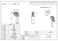 Petit Moteur de Robot Électrique Brossé Double DC Vitesse Réglable RPM pour Table de Levage Électrique Automatique Utiliser Aimant Permanent