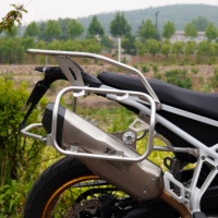 TLBOXADV Compatible avec F900GS/F800GS Boîte latérale en alliage d'aluminium Garde de moto Anti-chute Pièces de rénovation/mise à niveau Design moderne 1