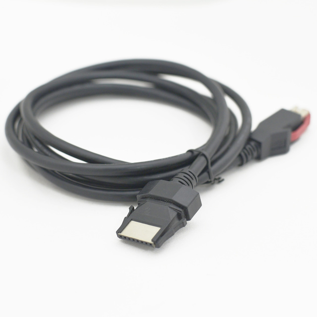 Factory Direct Sale 24V Powered USB to 8Pin Cable for POS Systems Customizable Length & Color Copper Conductors