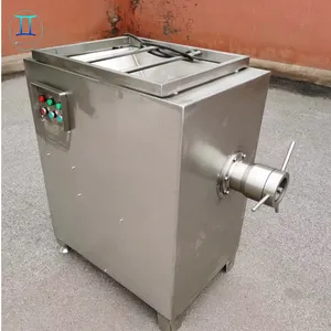 Ticari dondurulmuş kıyma öğütücü makinesi fabrika doğrudan satış endüstriyel dondurulmuş kıyma öğütücü ve et kıyma