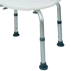 <b>Shower</b> <b>Chair</b> Aluminum Alloy Adjustable Height Non Slip For Elderly Disabled Pregnant Women Bathroom Safety Equipment - Product Image 4