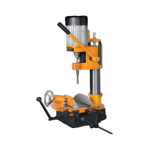 Pequeña máquina de mortajar de sobremesa para carpintería, con tenonadora cuadrada multi-oroño y taladro multi-material para mortajar cuadrados en madera - Product Image 2