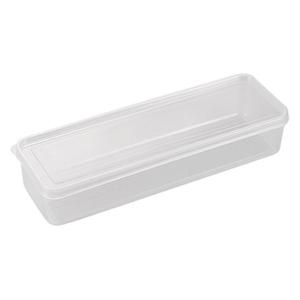 Rectangular Food <b>Storage</b> <b>Box</b> With Lid Freshness Preservation For <b>Fridge</b> Scallion Herb Keeper Stackable Plastic Container - Product Image 2