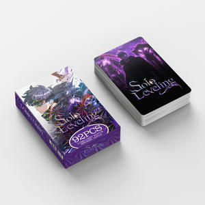 Cartes <span class=keywords><strong>photo</strong></span> souvenir <span class=keywords><strong>d</strong></span>'<span class=keywords><strong>anniversaire</strong></span> <span class=keywords><strong>d</strong></span>'anime personnalisées, autocollants imprimés, cartes Lomo bidimensionnelles, cartes de vœux en papier couché - Product Image 4