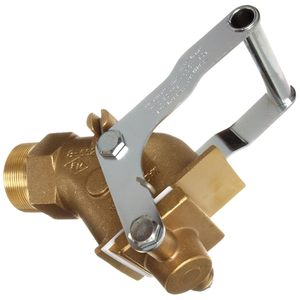 Vanne à opercule en laiton Justrite 08552 2 pouces NPT pour liquides visqueux - Product Image 1