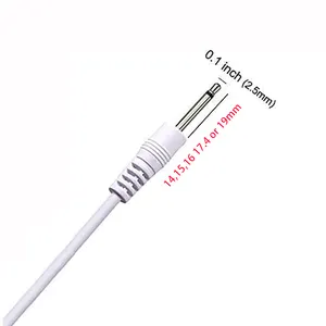 Replacement Adult Toy Charging Cord 2.5mm DC USB Charger Cables For Adult Products Charging