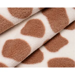 出厂价散装保暖热销100% 涤纶柔软法兰绒毛绒面料毛毯