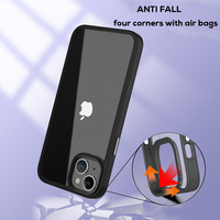 Nouveau téléphone étanche 14 Pro Max étui Anti jaunissement TPU + PC Airbags antichoc protéger accessoires couverture transparente pour iPhone 13 étui
