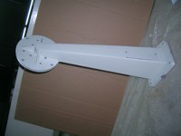 Support de fixation en aluminium moulé sous pression pour caméra PTZ, charge maximale 50 kg, bras stable pour caméra de surveillance, montage facile, accessoires de surveillance