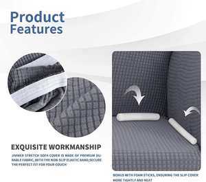 Funda de Sofá Elástica y Extensible TSingYi de Venta al por Mayor para Decoración del Hogar, Tamaño Individual, Protección para Uso Doméstico - Product Image 5