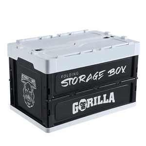 Best-Selling Folding Clear Container Stackable Tool Plastic Foldable Organizer Storage Boxes & Bins