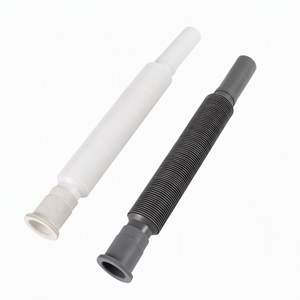 HJSJ - Desagüe <span class=keywords><strong>de</strong></span> Baño Moderno <span class=keywords><strong>de</strong></span> Plástico Flexible, Reductor <span class=keywords><strong>de</strong></span> Tubería <span class=keywords><strong>de</strong></span> Drenaje, Tubería <span class=keywords><strong>de</strong></span> Desagüe <span class=keywords><strong>de</strong></span> Suelo Expandible, para Bañera, Lavabo, Roscado <span class=keywords><strong>de</strong></span> 4 Pulgadas - Product Image 4