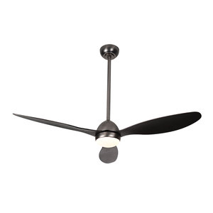 Ventiladores de techo regulables modernos directos de fábrica con luces y cuchillas de ABS de Motor BLDC Reversible remoto para sala de estar de dormitorio - Product Image 4