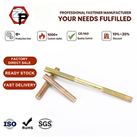 Various Lengths M4 M5 M6 M8 M10 M12 M14 M16 M20 Carbon Steel Color Zinc Plated Double End Stud Bolt Full Threaded bar Rods