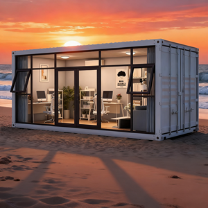 Bán Hot thép hiện đại cắm trại ngoài trời container nhà di động linh hoạt di chuyển văn phòng - Product Image 3