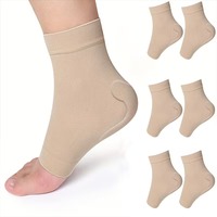 Manchon de compression en gel pour la cheville, taille unique, 1 paire, pour le soutien et l'amorti du pied valgus de Haglund, 1 paire de manchons de compression pour la cheville