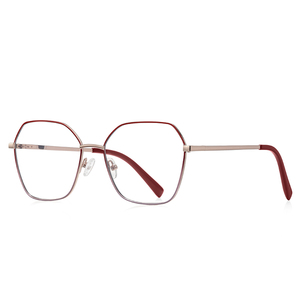 VisualMate <span class=keywords><strong>Lunettes</strong></span> optiques carrées <span class=keywords><strong>à</strong></span> <span class=keywords><strong>la</strong></span> mode en métal <span class=keywords><strong>de</strong></span> qualité supérieure irrégulières <span class=keywords><strong>de</strong></span> haute qualité Monture <span class=keywords><strong>de</strong></span> <span class=keywords><strong>lunettes</strong></span> élégante <span class=keywords><strong>à</strong></span> <span class=keywords><strong>prix</strong></span> compétitif - Product Image 3