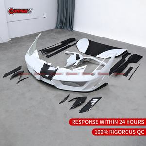 Nuevo Kit de Carrocería de Fibra de Carbono Estilo MSY para Ferrari 458, Parachoques Delantero y Trasero, Guardabarros, Capó, Alerón - Product Image 5