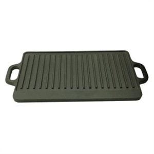 Chất lượng hàng đầu ngoài trời BBQ nướng tấm <span class=keywords><strong>preseasoned</strong></span> gang vỉ nướng hai xử lý ngoài trời BBQ cắm trại vỉ nướng - Product Image 5