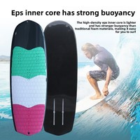 Planche de surf rigide en fibre de carbone EPS unisexe pour sports nautiques, planche hydrofoil non motorisée bidirectionnelle, planche de kitesurf – Offre spéciale